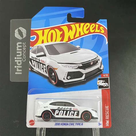 Jual Honda Civic Type R Hot Wheels Police Original Harga Termurah Mei
