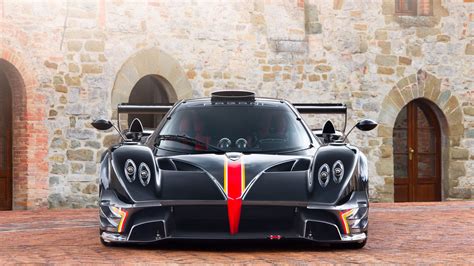 Фото обои Pagani Zonda Revolucion, Пагани Зонда, анфас, карбоновый ...