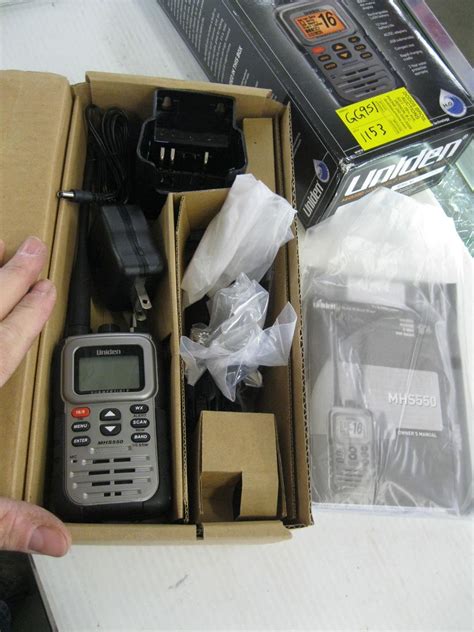 Uniden Handheld Vhf Marine Radio