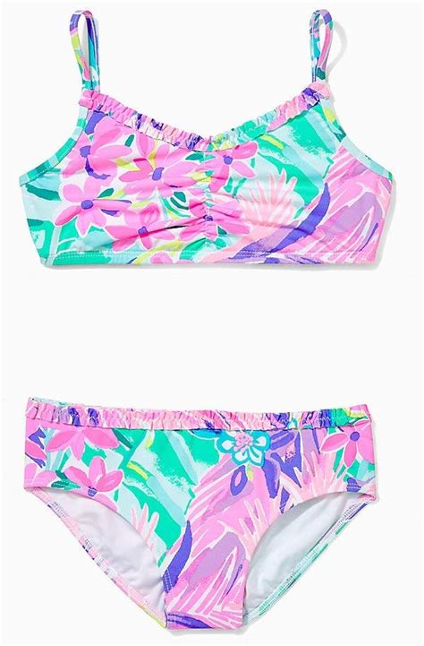 Amazon Lilly Pulitzer Manuella Girls Bikini Swimsuit It Was All A Dream Clothing
