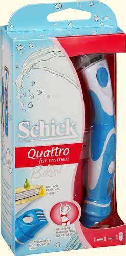 Бритвенный станок Schick Quattro for Women Bikini (женская бритва с ...