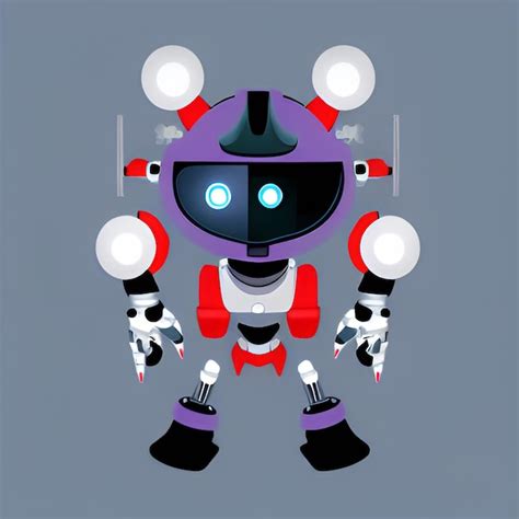 Premium Photo Robot Illustration