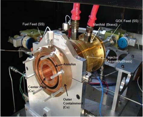 Photo Of A Rotating Detonation Rocket Engine From Air Force Research