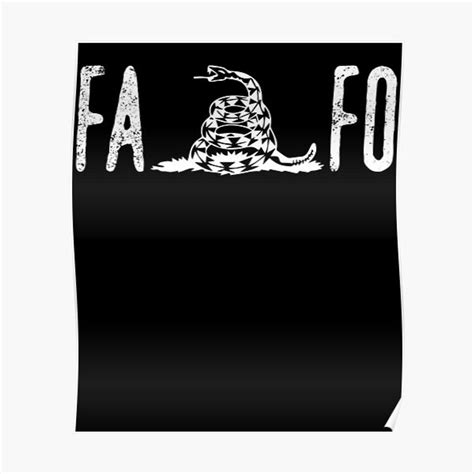 Fuck Around And Find Out Fafo F Around And Find Out Gear Premium Matte Vertical Poster Sold By