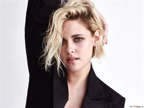 Short Blonde Hair Looks Good On Actress Kristen Stewart K Wallpaper