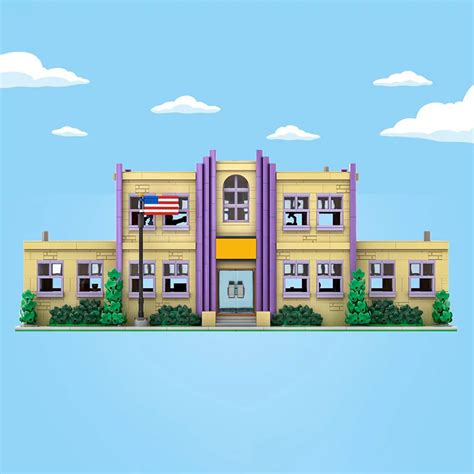 Moc 177723 Simpsons Springfield Elementary School