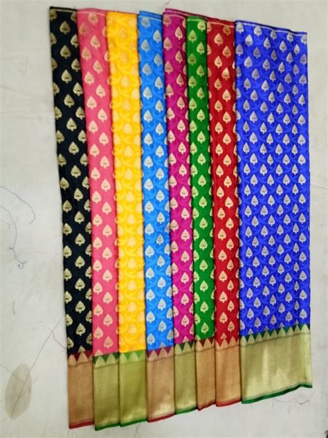 Banarasi Soft Semi Katan Silk Fabric At Rs 290meter Katan Silk