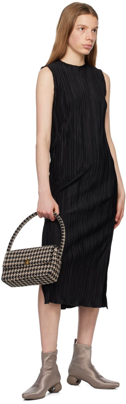 ANINE BING Beige & Black Nico Bag ANINE BING