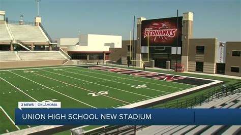 Completed Union Hs Stadium Ready For First Football Game