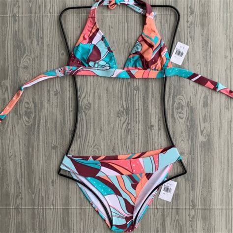 Vix Swimwear Orchid Bikini Set Pre Owned Gem
