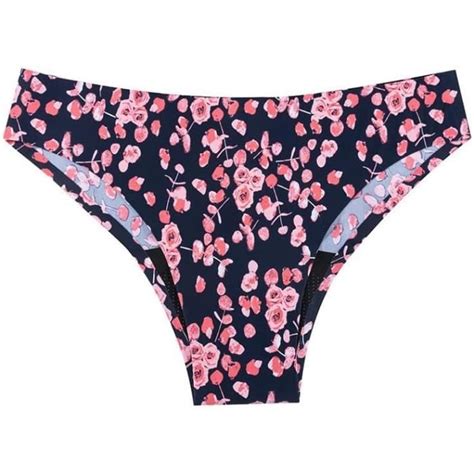 Maillot De Bain Menstruel Rose Bas De Bikini Femme Absorbant Protection Et Confort Rose