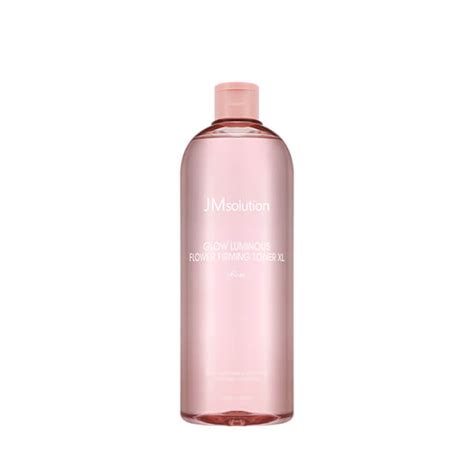 JMSOLUTION GLOW LUMINOUS FLOWER TONER XL Rose 600ml Тонер для лица с ...