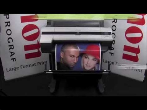 Canon imagePROGRAF iPF605 Product Introduction - YouTube