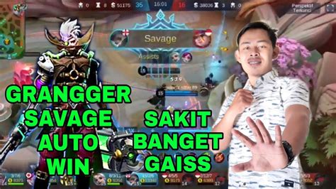 Cara Menggunakan Hero Granger SAVAGE Di Game Mobile Legends 16 Kills