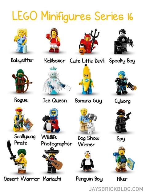 Lego 71013 Minifigures Series 16 Лего Фандом