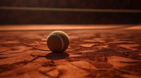 Empty Clay Tennis Court And Net Background, Court, Sport, Tennis ...