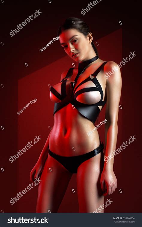 Beautiful Naked Woman Posing Sexy Lingerie Stock Photo 618944804 Shutterstock