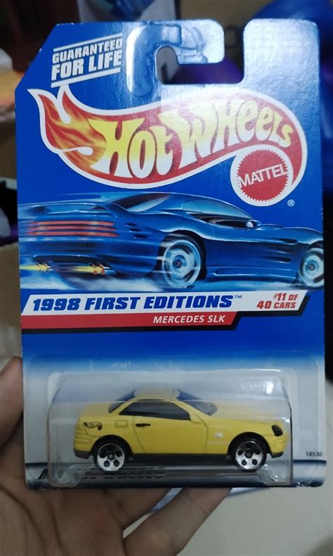 Hot Wheels Mercedes SLK Hobbies Toys Collectibles Memorabilia Vintage Collectibles On
