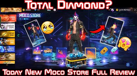 Ff New Moco Store Total Diamond Moco Store Spin Free Fire Free Fire