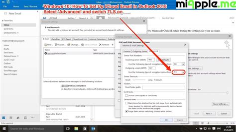 Setup Microsoft Outlook 2016 Email Youngserre
