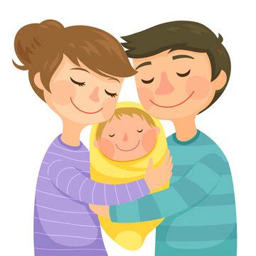 happy parents cartoon