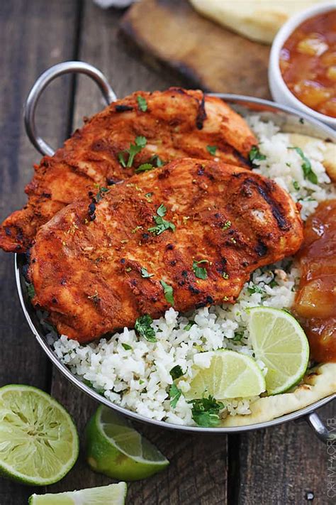 Grilled Tandoori Chicken Creme De La Crumb