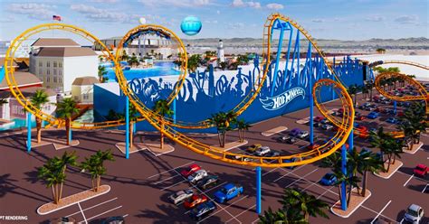 Primeiro parque temático da Mattel terá montanha russa da Hot Wheels e até passeio de balão