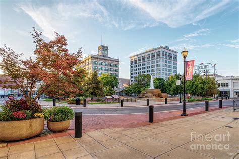 Springfield Park Central Square From A Corner Photograph by Jennifer ...