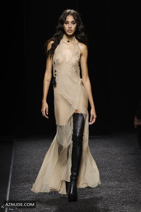 Unknown Sexy Models Show Off Their Hot Tits At Nina Ricci Fashion Show