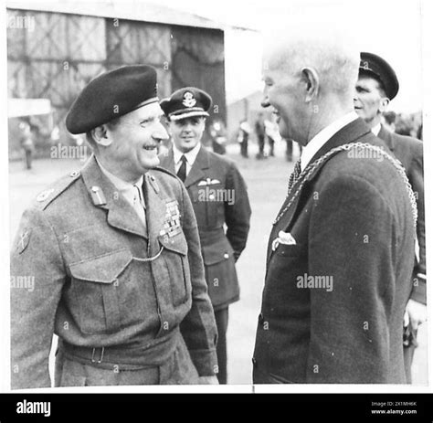 Field Marshal Sir Bernard Montgomery In Northern Ireland Pictures