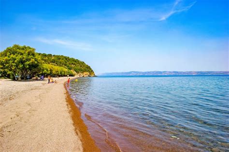 Lesvos Sigri Beach Photos Map Greeka