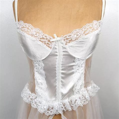 Rare Vintage Bridal Lingerie Bridal White Wedding Depop