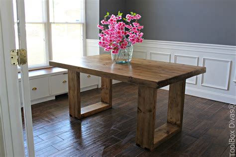 Diy Husky Modern Dining Table