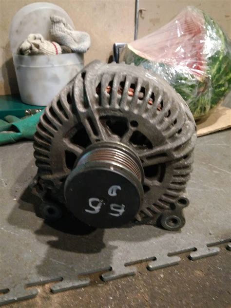 Установка генератора VAG 021 903 026 L Valeo (180 ампер) на 1,4 BCA ...