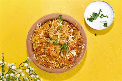 Chicken Tikka Biryani Stock Photo | Adobe Stock