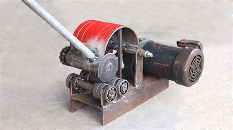 Make Your Work Easier With Diy Pipe Cutting Machine Youtube