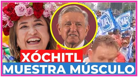 AMLO NO QUIERE QUE VEAS ESTO MILES MARCHAN en APOYO a XÓCHITL GÁLVEZ