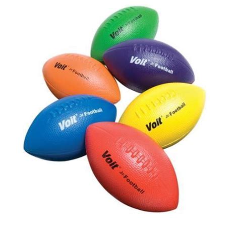 Voit Tuff Football Coated Foam Colored 975 One Ball Only