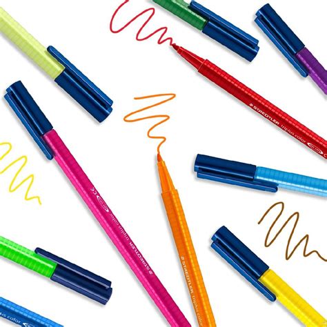 Caneta Hidrogr Fica Triplus Color Staedtler Esfera Papelaria I