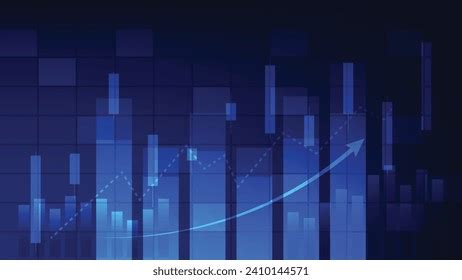 finance background stock market statistic trend stock vector royalty