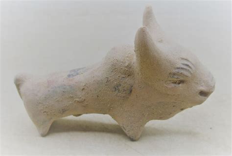 Indus Valley Terracotta Ancient Harappan Bull Figurine Catawiki