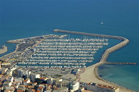 Palavas Les Flots Marina In Palavas Les Flots Languedoc Roussillon