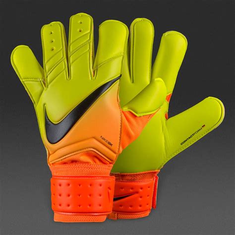 Nike Gk Vapor Grip Mens Goalkeeper Gloves Bright Citrus Volt