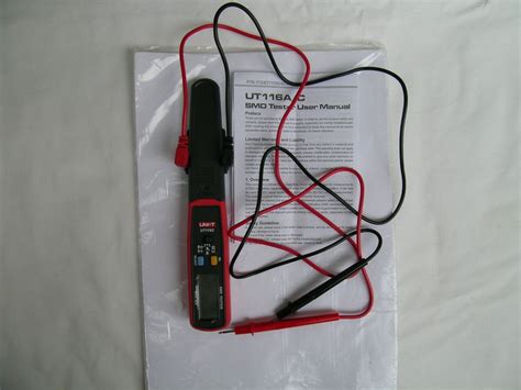 Цифровой мультиметр-пинцет, Smart SMD - тестер UT116C. 1300 гривен.