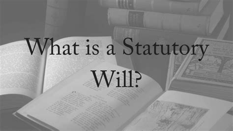 What Is A Statutory Will Contesting A Will Brisbane