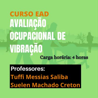 Curso Avalia O Ocupacional De Vibra O Astec Assessoria E