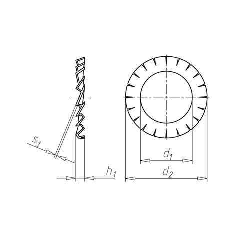 Rondella DIN 6798 UNI 8842 Acciaio inox A2 AZ Würth Italia