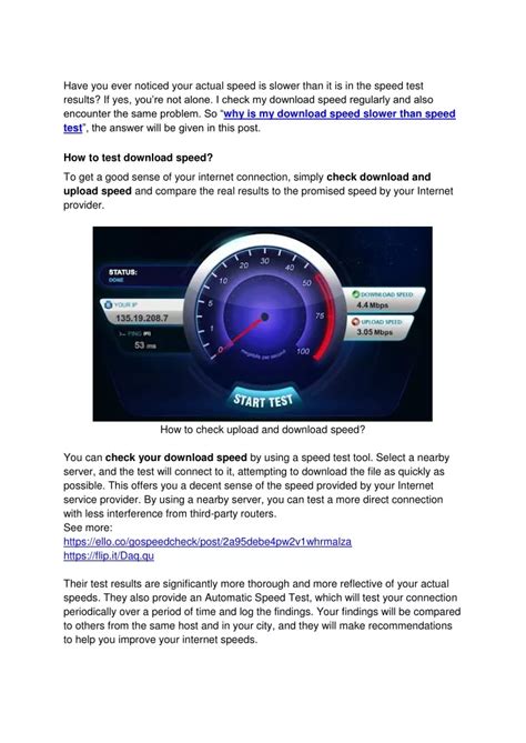 speed slower  speed test powerpoint