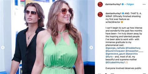 Liz Hurley Sohn Damian führt Regie bei ihren Sex Szenen Nau ch