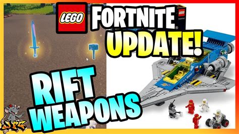 THE NEXT LEGO FORTNITE UPDATE Rift Weapons Titanium Ziplines New